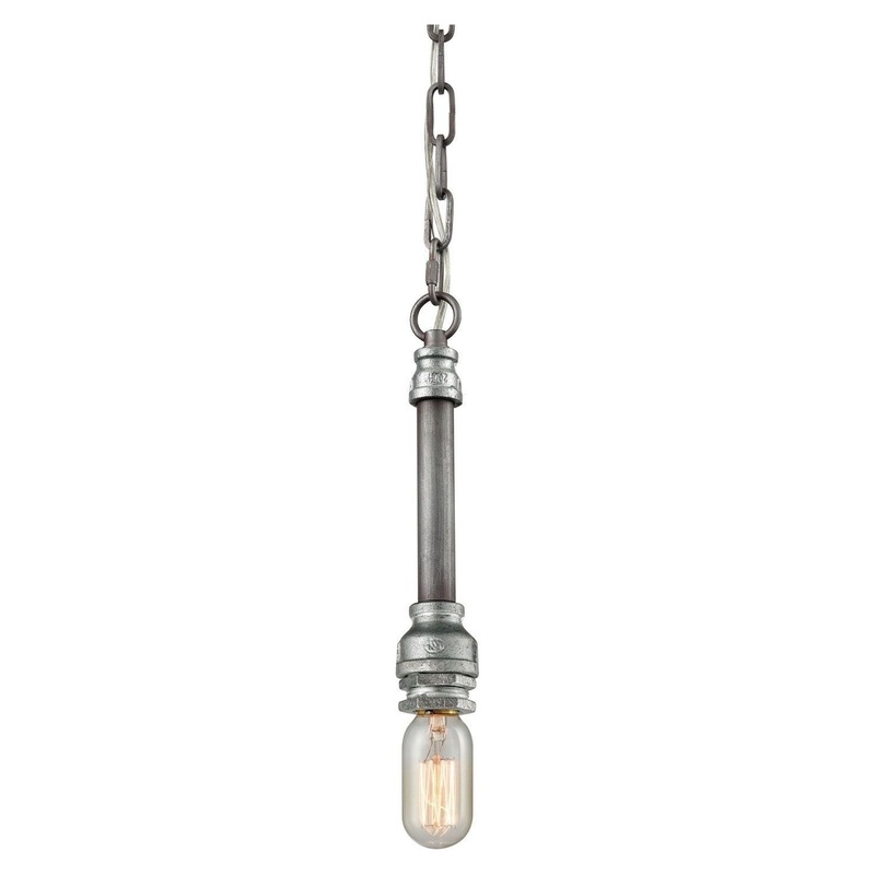 Cast Iron Pipe Mini Pendant