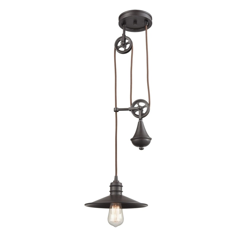 Spindle Wheel Mini Pendant
