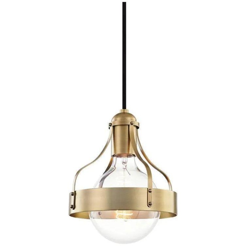 Violet Tube Pendant