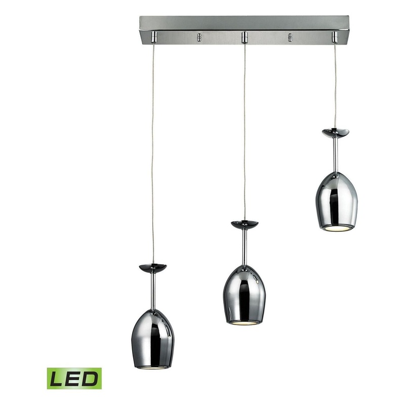 Vasso Chromo LED Mini Pendant