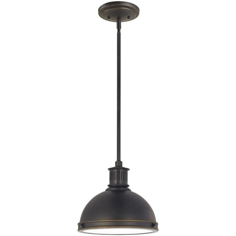 Pratt Street Metal Pendant