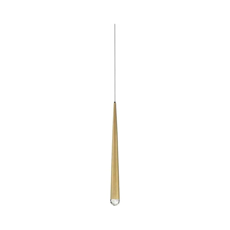 Cascade LED Crystal Pendant