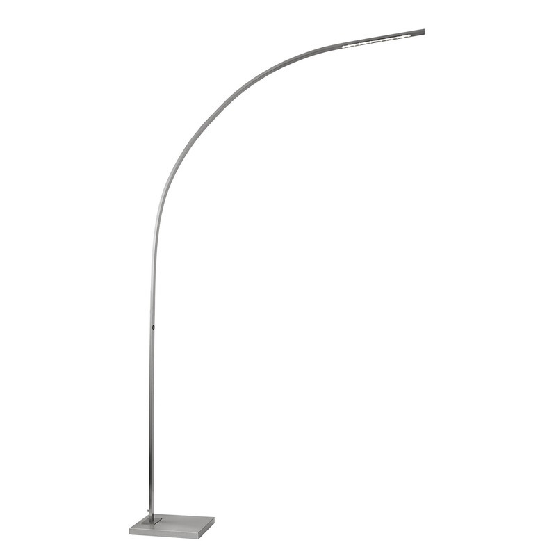 Sonic LED Arc Lamp in Metal