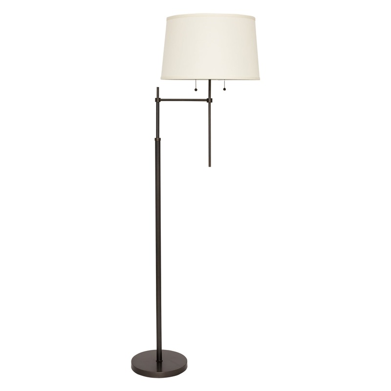 Averill Adjustable Floor Lamp with Offset Arm