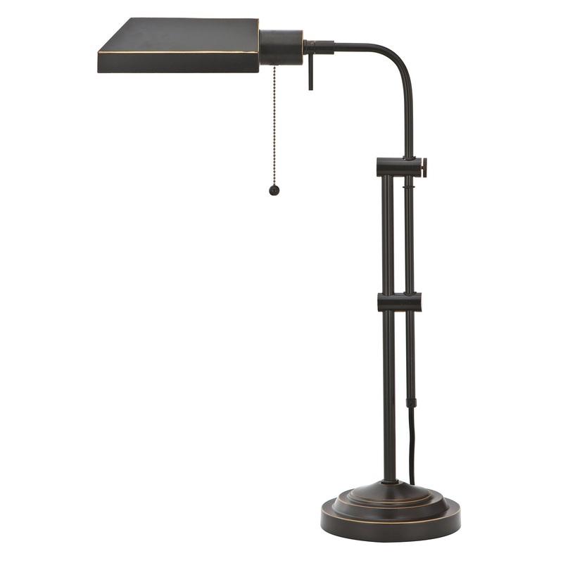Pharmacy One Light Table Lamp in Dark Bronze
