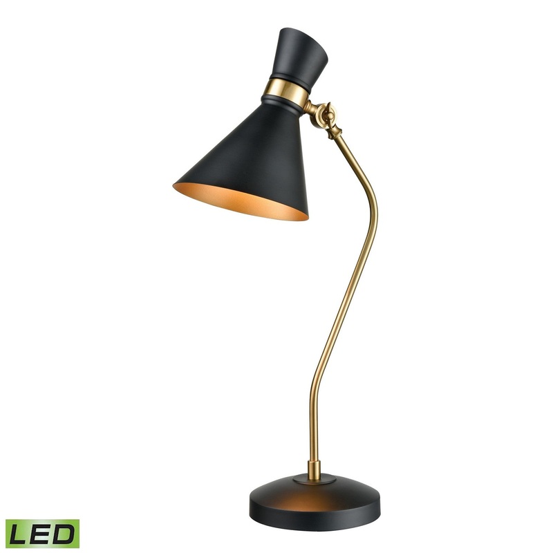 Virtuoso LED Table Lamp in Black