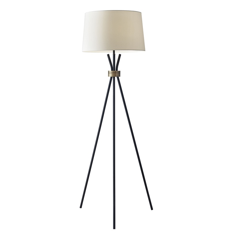 Benson Floor Lamp in Black