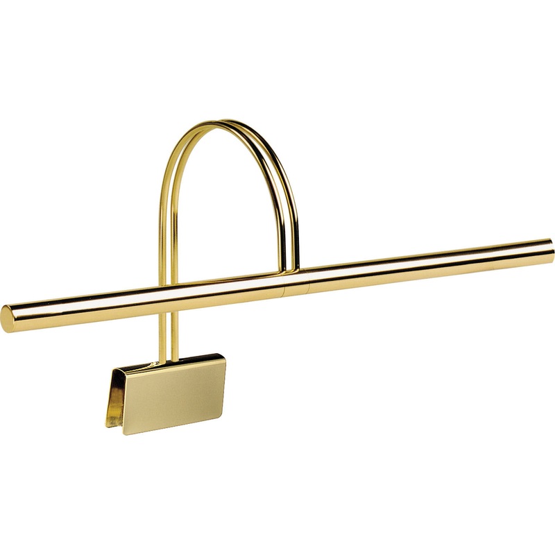 Slim-Line Grand Piano Lamp 22" Polished Brass
