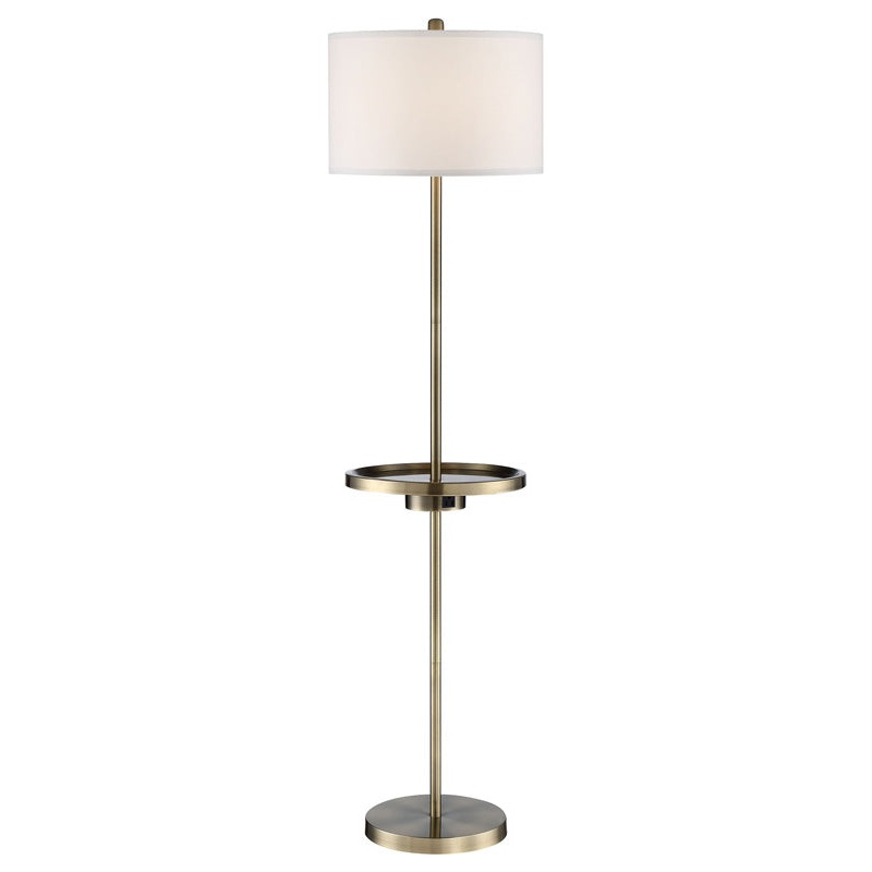 Floor Lamp with Tray