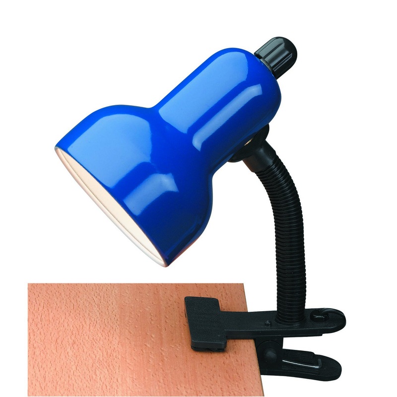 Gooseneck Clip-On Desk Lamp