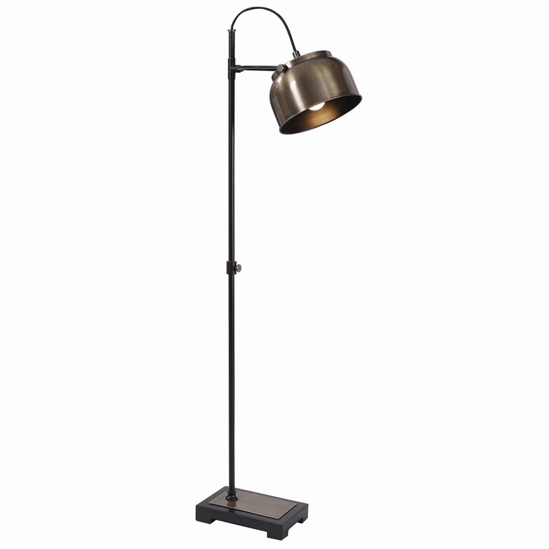 Uttermost's Bessemer Industrial Floor Lamp Designed by Jim Parsons