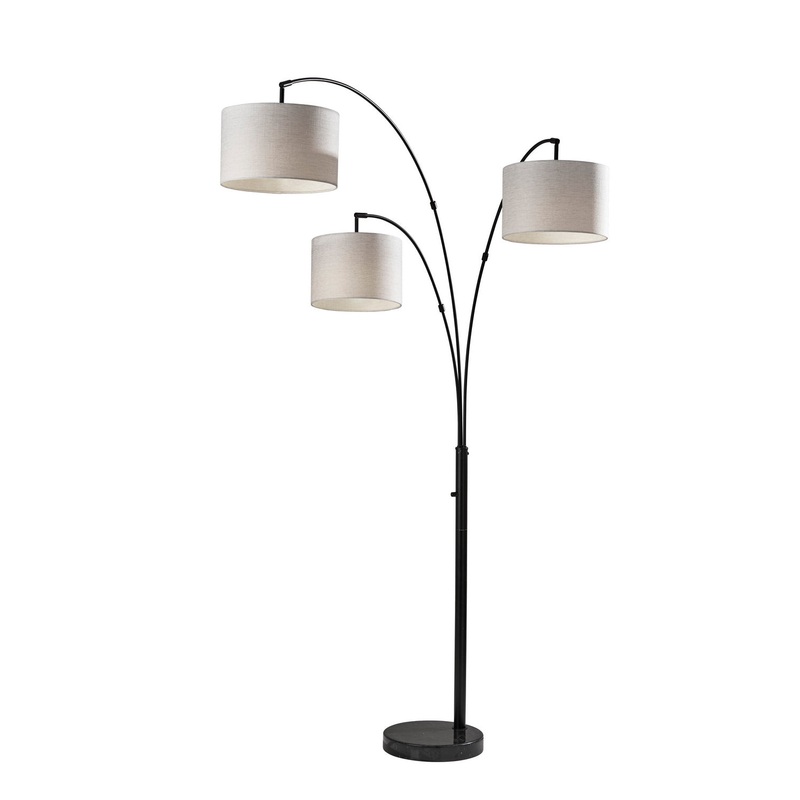Bowery 3-Light Arc Lamp