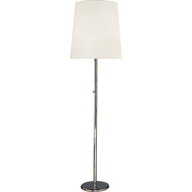 Rico Espinet Buster Floor Lamp in Polished Nickel Finish