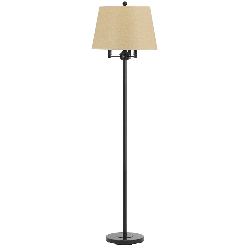 Andros 4-Light Floor Lamp in Dark Bronze