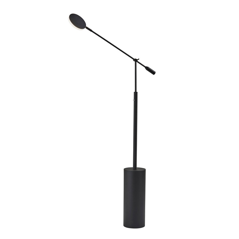 Grover LED Floor Lamp in Black