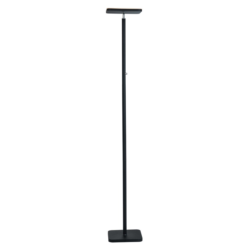 Hector LED Torch Lamp in Black