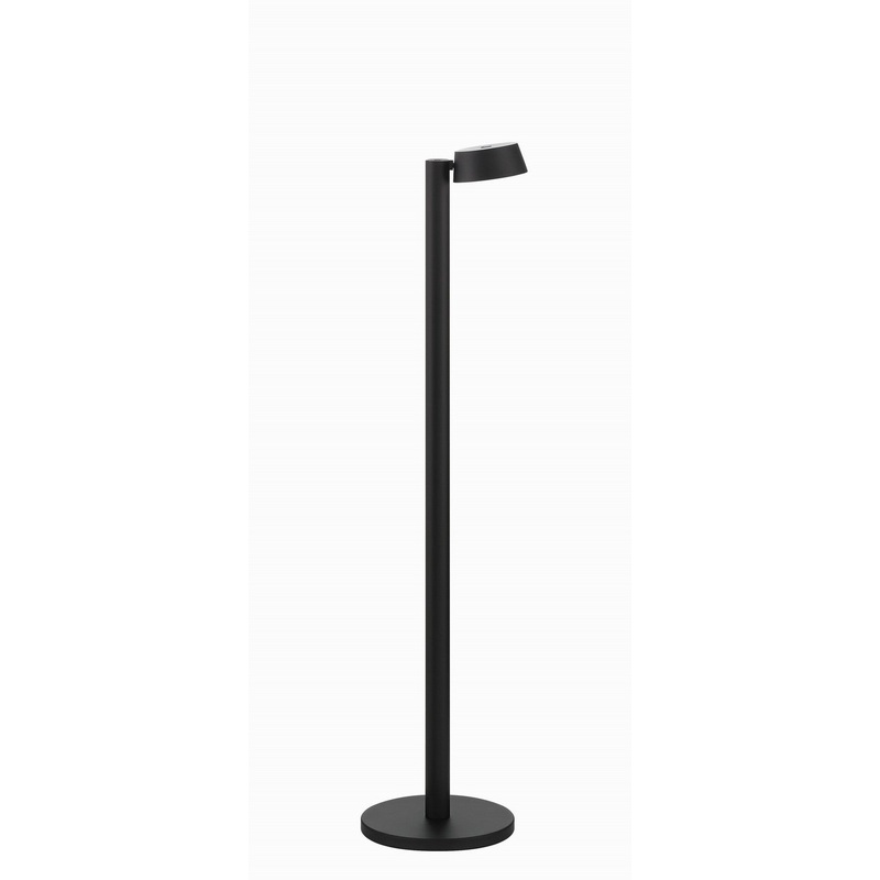 Task Portables LED Floor Lamp in Coal