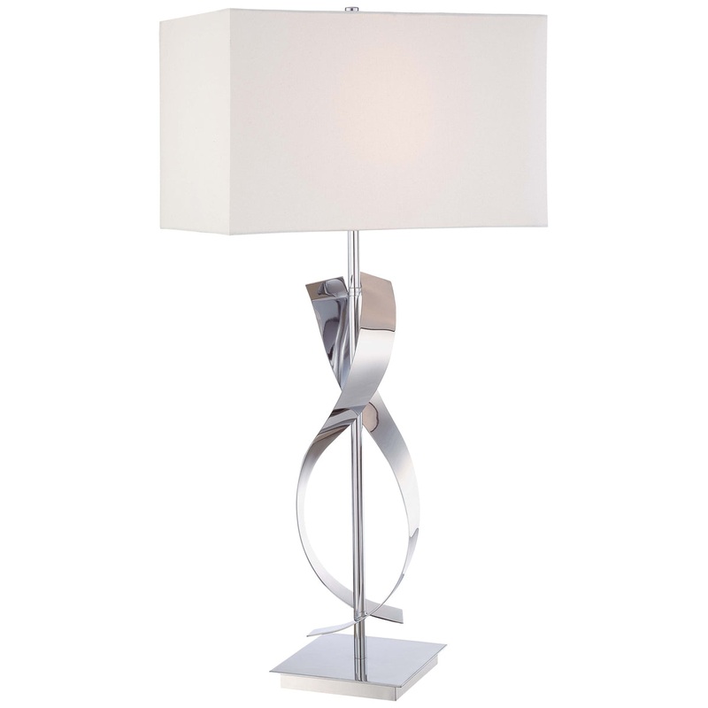 1-Light Table Lamp in Chrome