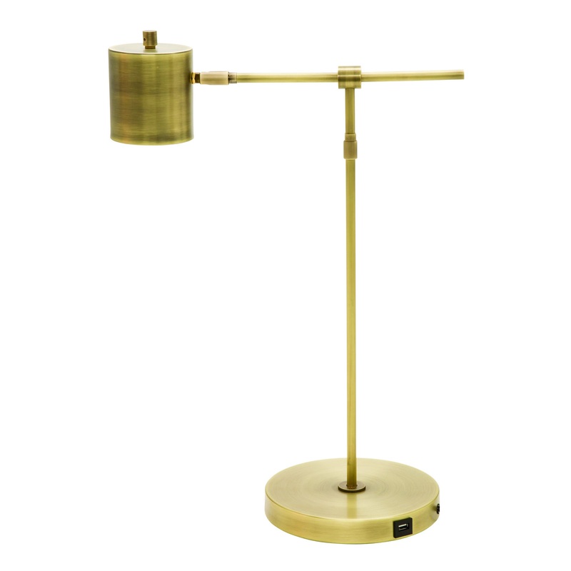 Morris Adjustable LED Table Lamp with USB port