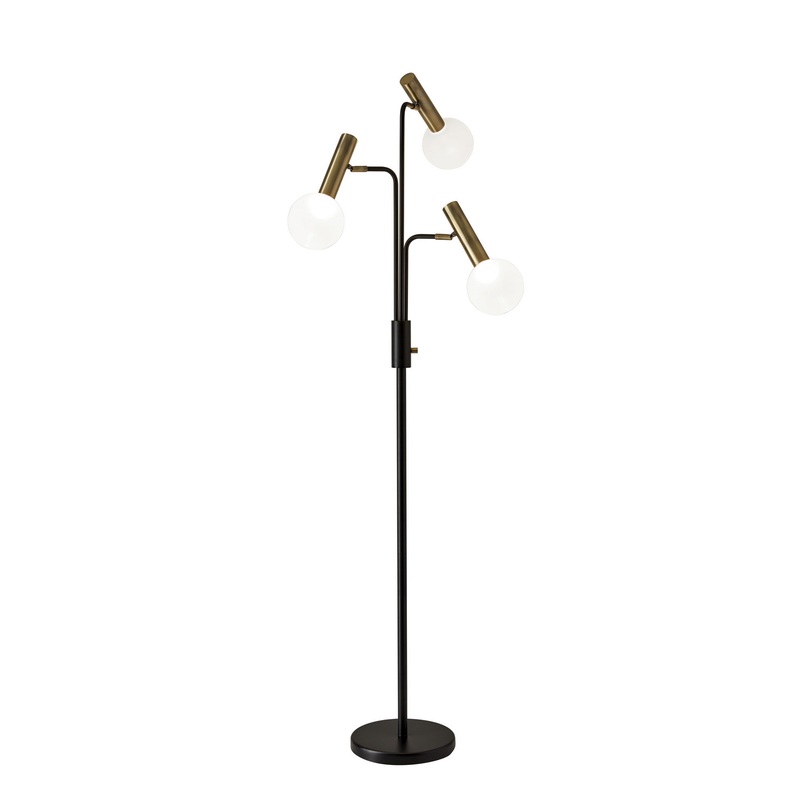 Sinclair LED Floor Lamp in Black