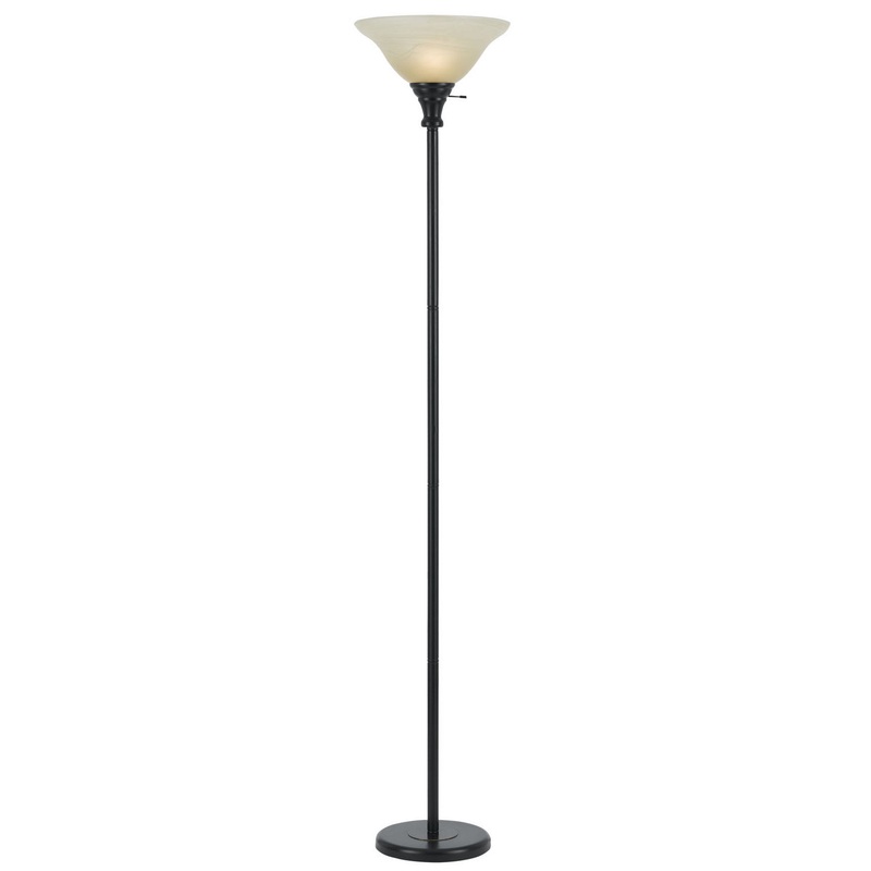 Torchiere 1-Light Torchiere in Dark Bronze