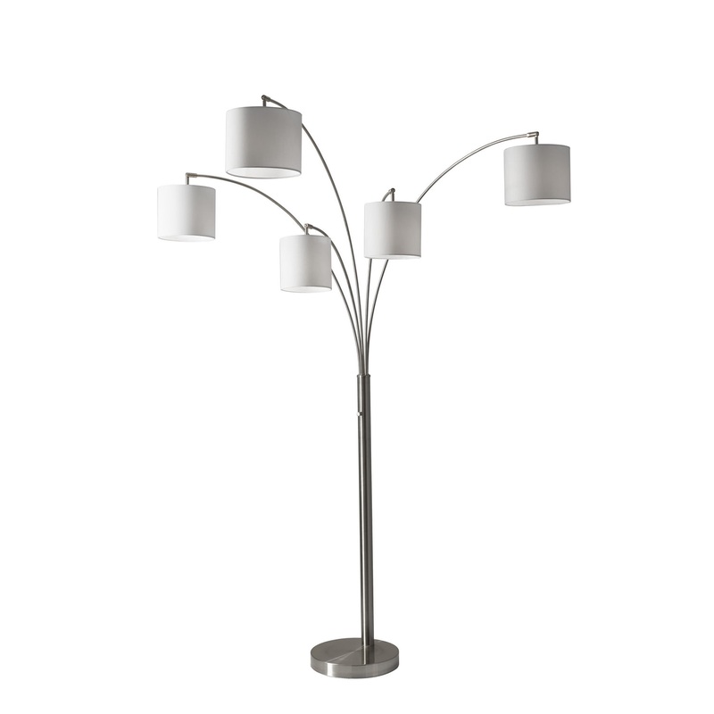 Trinity 5-Light Arc Lamp
