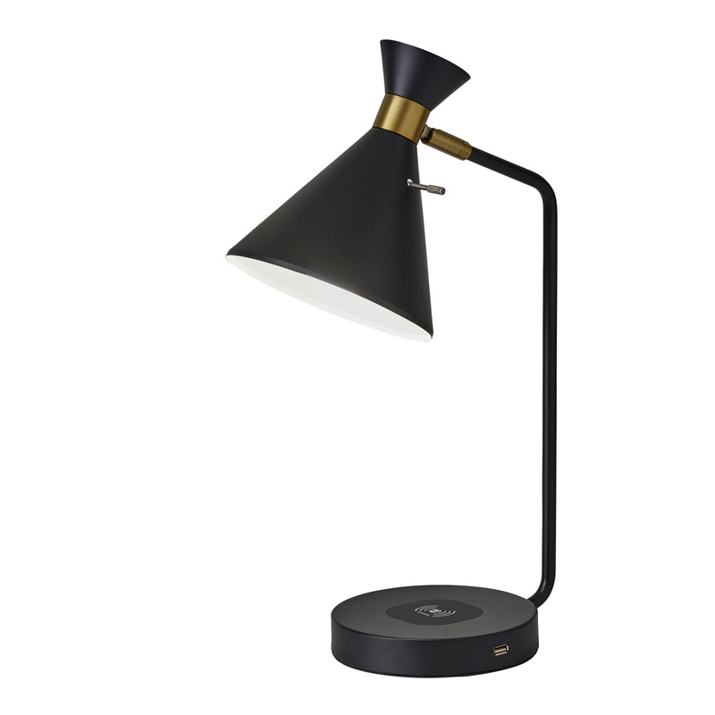 Maxine Desk Lamp in Matte Black