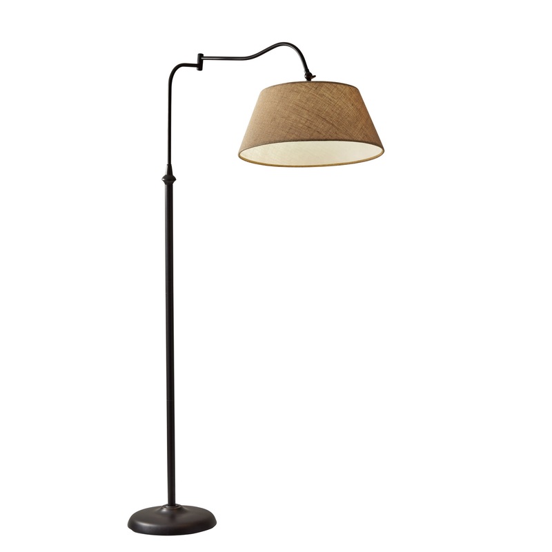 Rodeo Floor Lamp in Antique Bronze