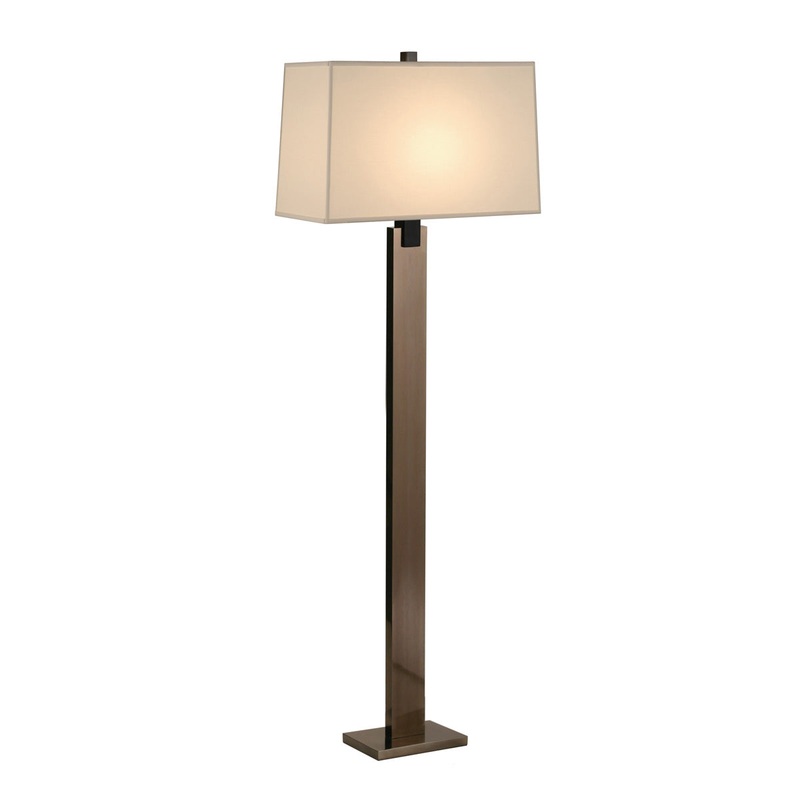 Floor Lamp in Black Nickel