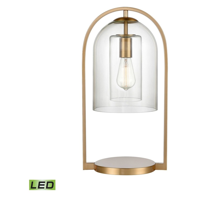 Bell Jar LED Table Lamp