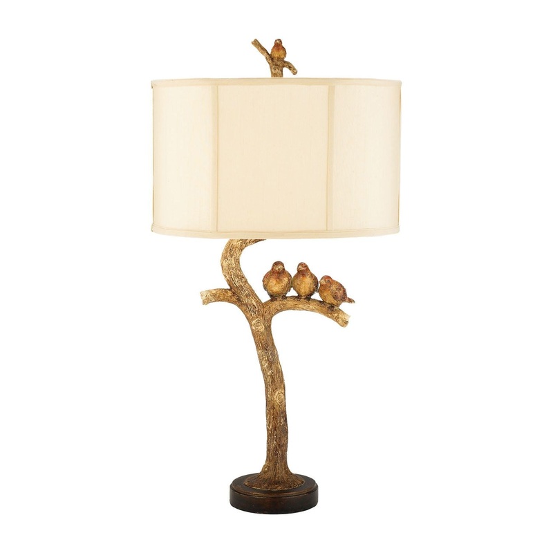 Three Bird Light Table Lamp