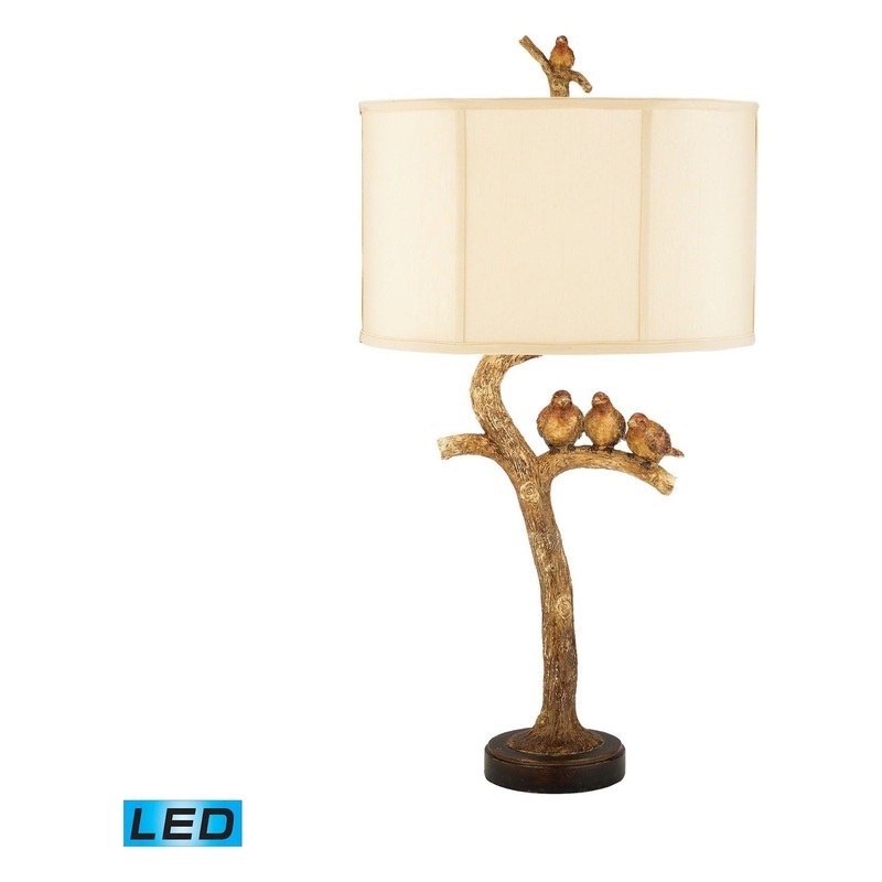Three Bird Light LED Table Lamp