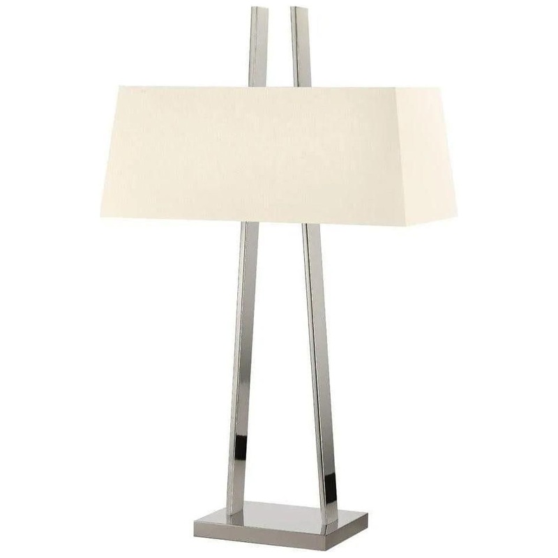 A Two Light Table Lamp