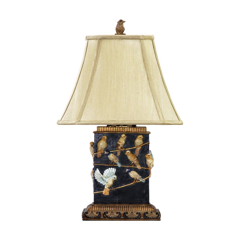 Birds on a Branch Table Lamp