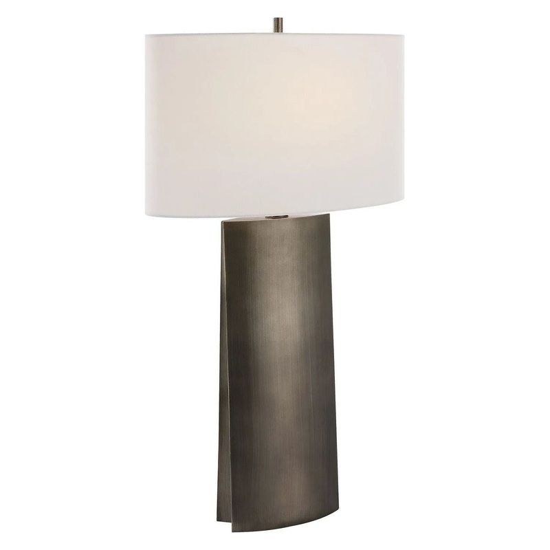 V-Groove Table Lamp