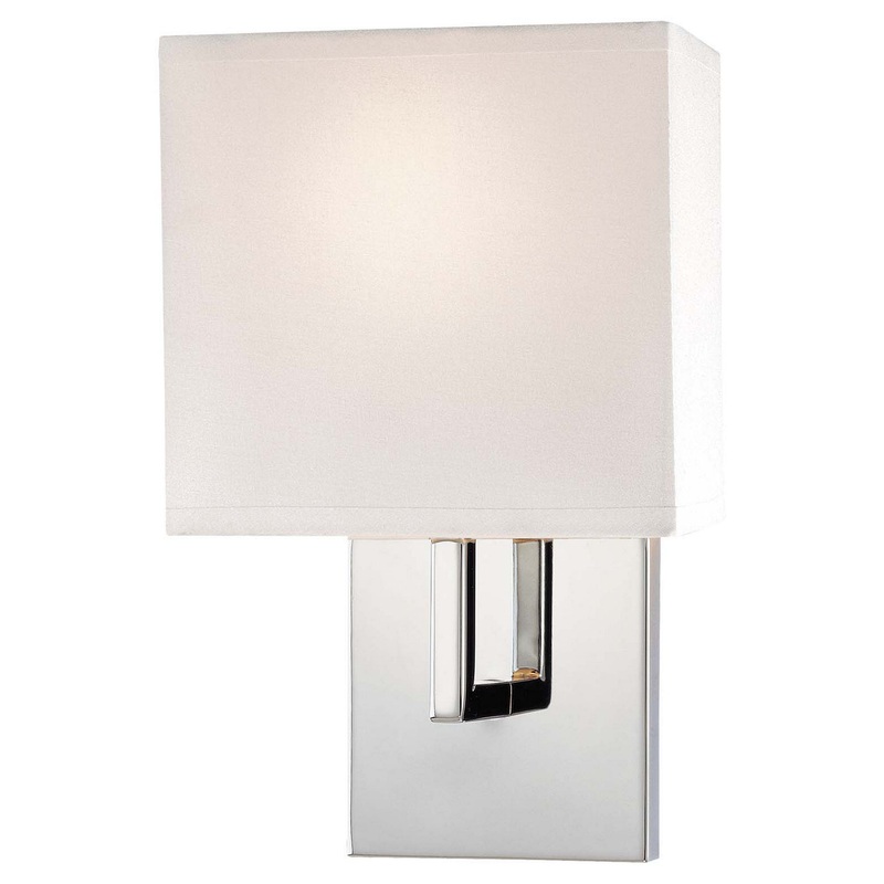1 Light Wall Sconce in Chrome