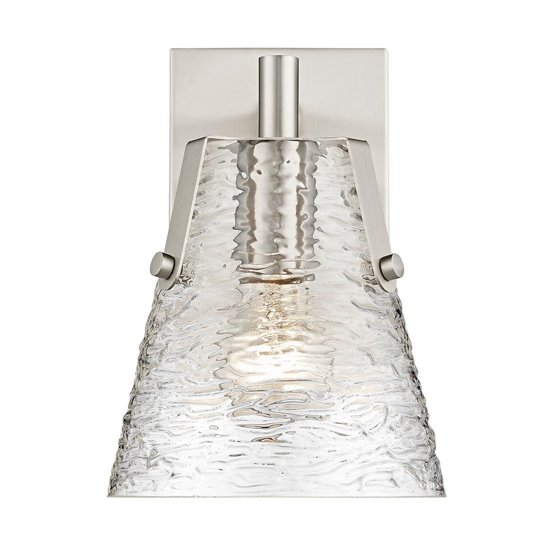 Analia One Light Wall Sconce in Brushed Nickel