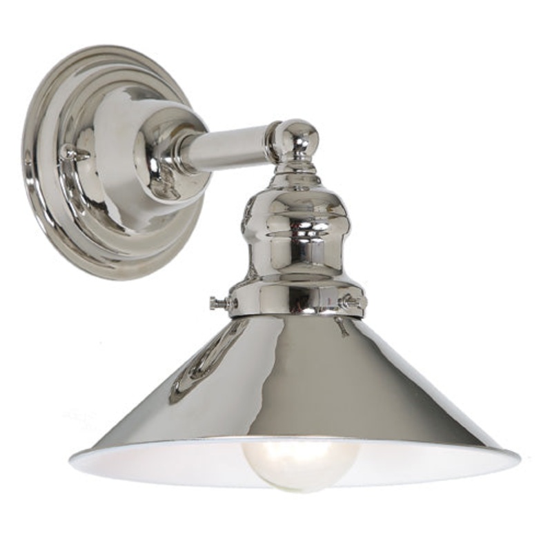 Central Park 1-Light Wall Sconce with 8" Metal Shade