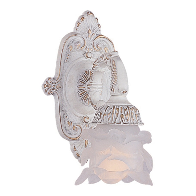 Paris Market 1-Light Wall Mount in Antique White