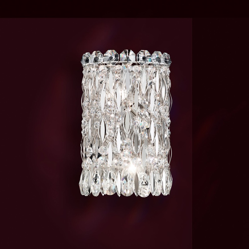 Sarella 2-Light Wall Sconce in Heirloom Gold with Heritage Crystals
