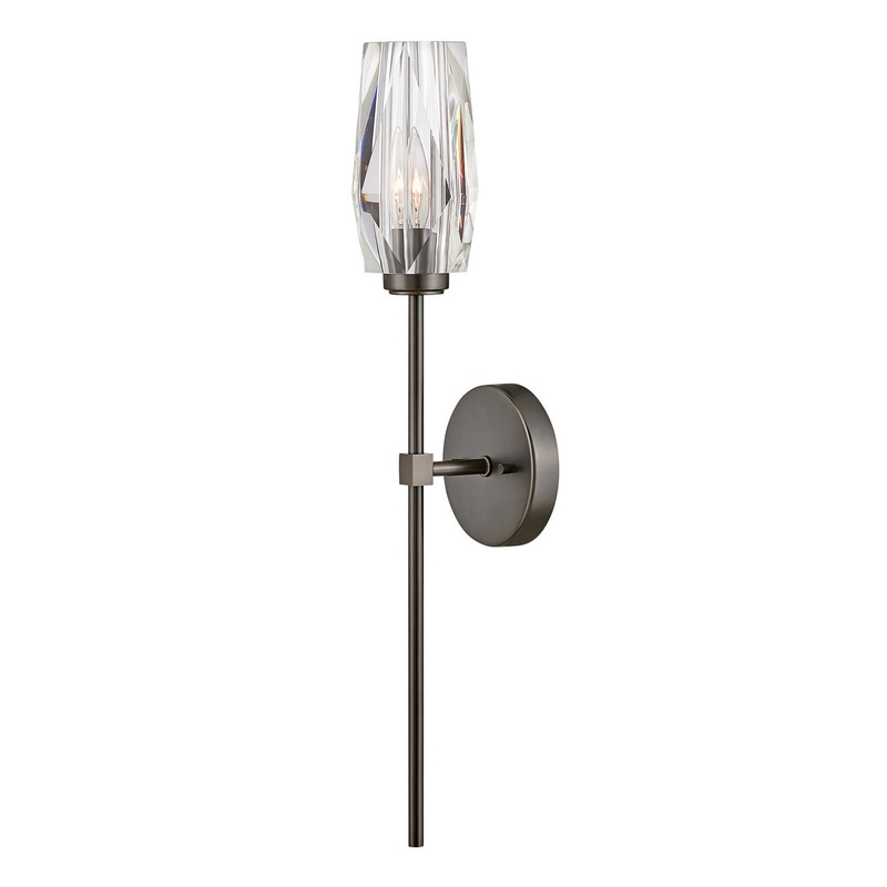 Ana One Light Wall Sconce in Black Oxide