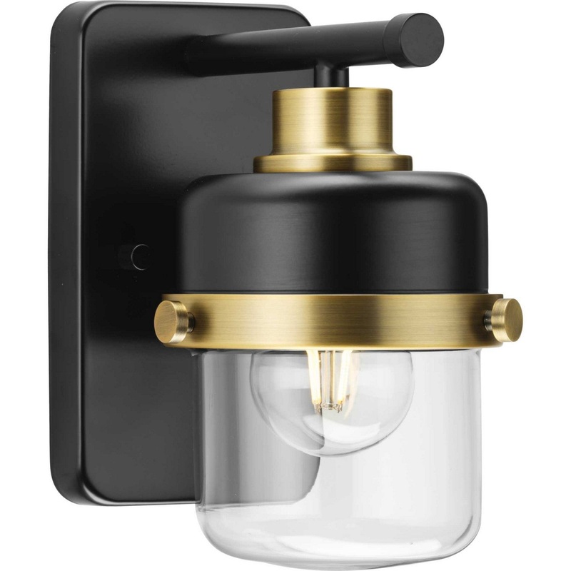 Beckner 1-Light Bath in Matte Black