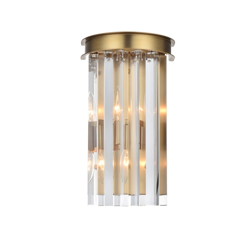 Sydney 2-Light Wall Sconce in Satin Gold