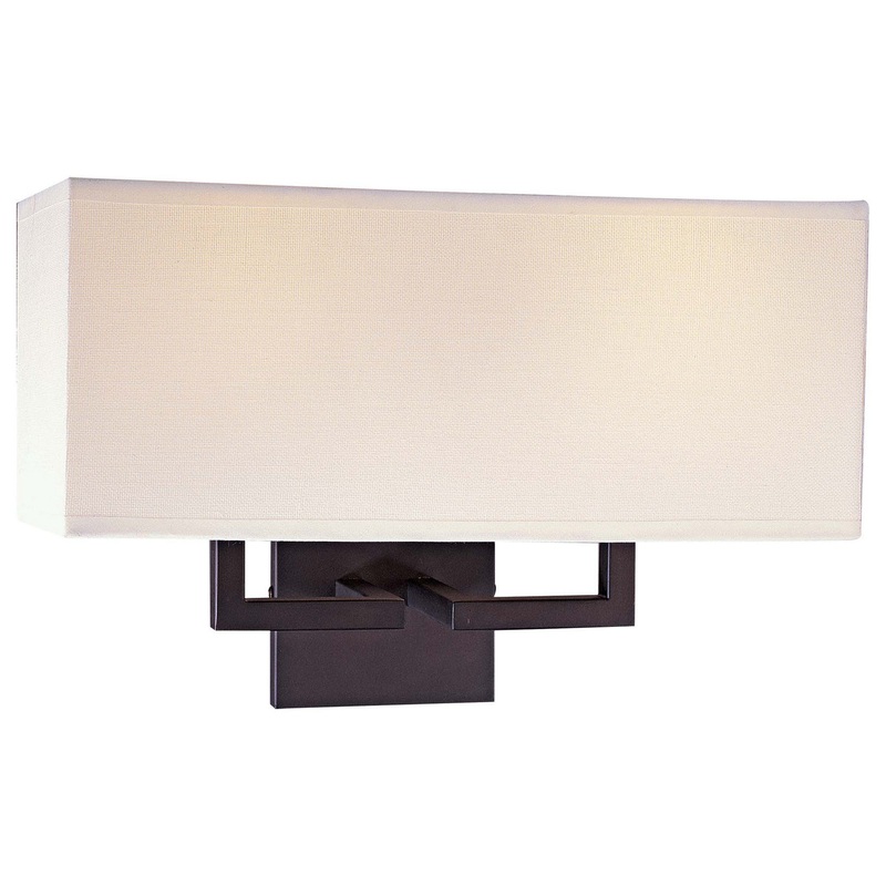 2-Light Wall Sconce in Bronze