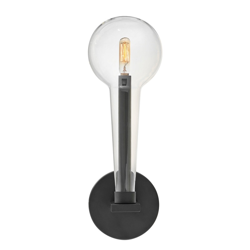 Alchemy 1-Light Wall Sconce in Black