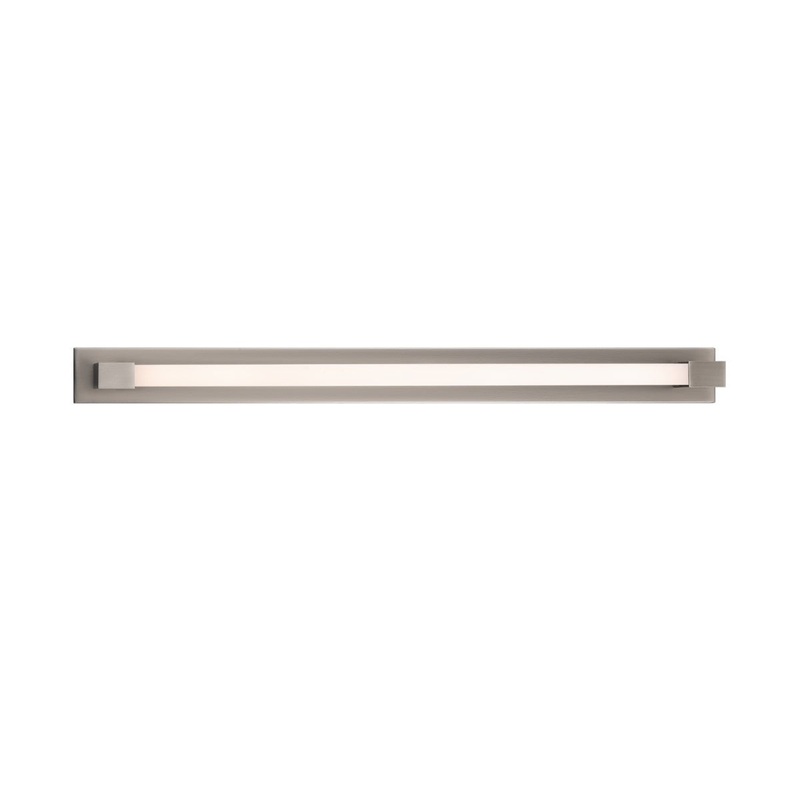 Barre LED Bath Light in Brushed Nickel