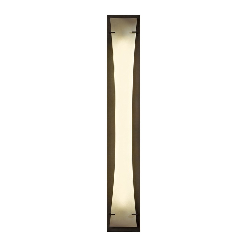 Bento Large LED Sconce in Dark Smoke