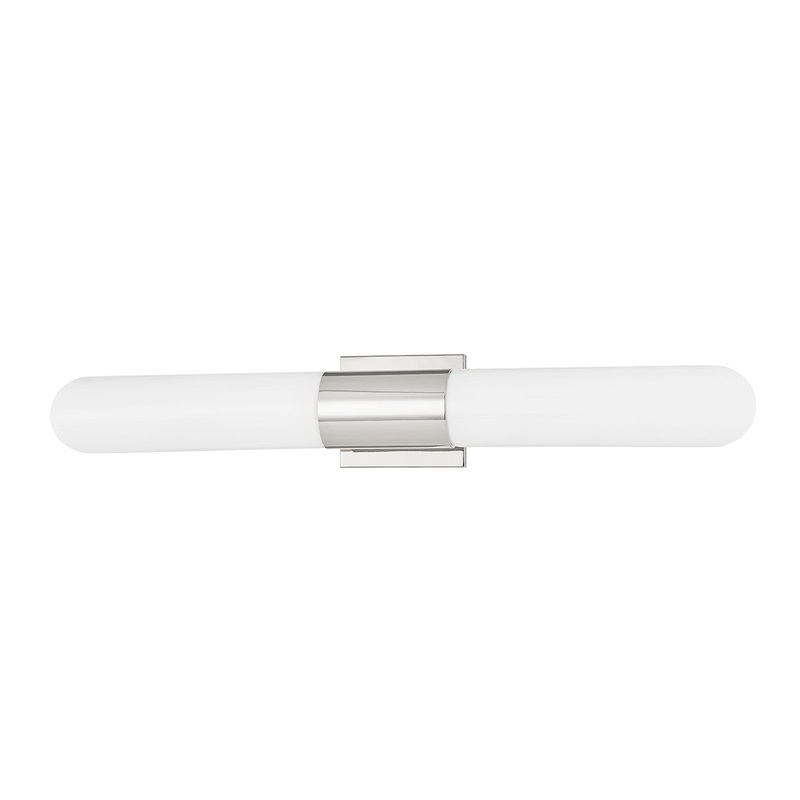 Carlin 2-Light Wall Sconce in Polished Nickel
