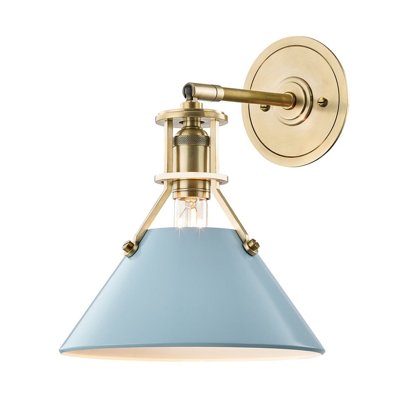 Painted No.2 1-Light Wall Sconce