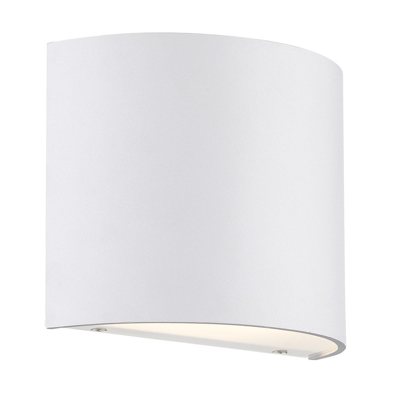 Pocket LED Wall Sconce in White